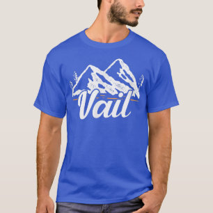 Vail Colorado Skifahren Snowboarden T-Shirt