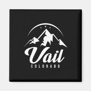 Vail Colorado Skigebiet Snowboarden Magnet