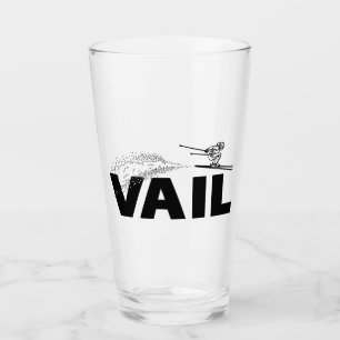 Vail Colorado Skispringer Glas