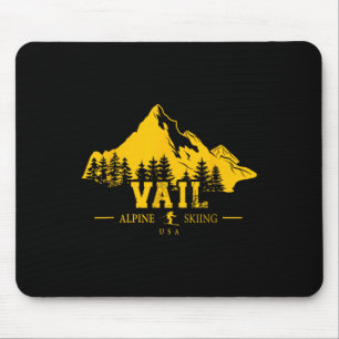 Vail Colorado Usa Skigebiet Alpin Skifahren Souven Mousepad
