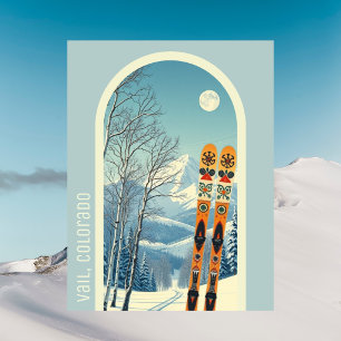 Vail, Colorado usa Skiort Urlaub Postcard Postkarte