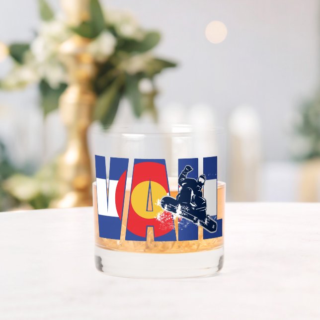 Vail Colorado Whiskyglas (Insitu (Hochzeit))