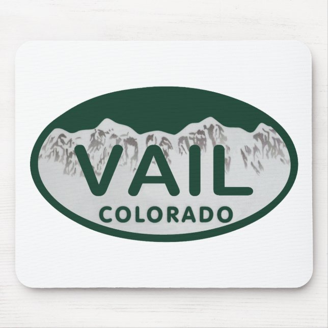 Vail Lizenzoval Mousepad (Vorne)