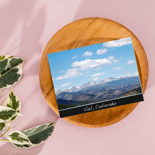 Vail Mountains Colorado Postcard Postkarte