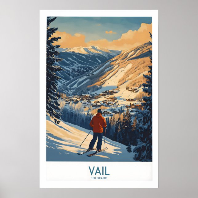Vail Poster Colorado Ski Druck 1 (Vorne)