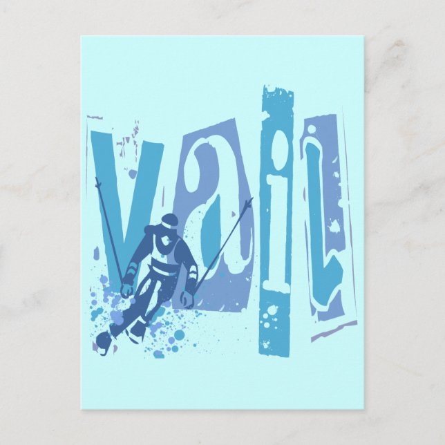 VAIL POSTKARTE (Vorderseite)