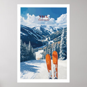 Vail Reiseplakat - Colorado 1 Poster