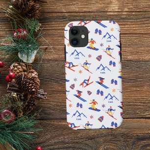 Vail Rockies Colorado Ski Snowboard Muster Case-Mate iPhone Hülle