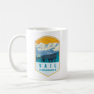 Vail Ski Abzeichen Kaffeetasse
