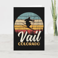 Vail Skiing Colorado Vintager Bergpass