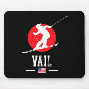 Vail Usa Ski Resort Rocky Mountains Amerikanisches Mousepad