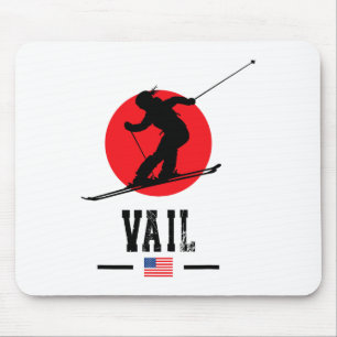 Vail Usa Skigebiet Rocky Mountains Amerikanisches  Mousepad