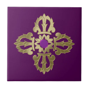 Vajra-Symbol Fliese
