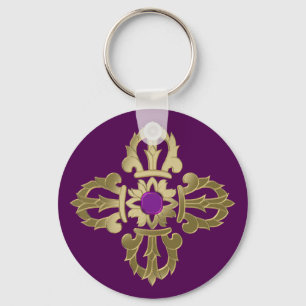 Vajra-Symbol Schlüsselanhänger