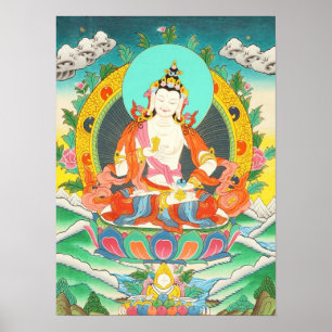 Vajrasattva Thangka Poster