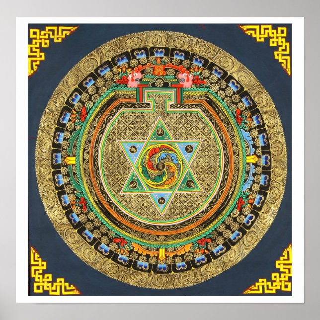 Vajrayogini Mandala Poster (Vorne)