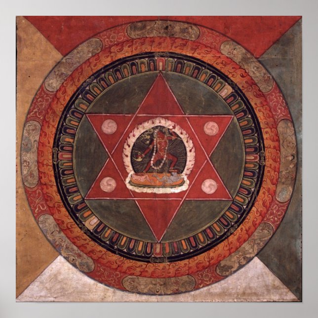 Vajrayogini Mandala Poster (Vorne)