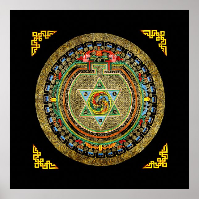 Vajrayogini Mandala Poster (Vorne)