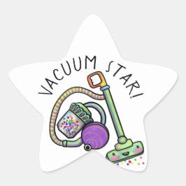 Vakuum-Star-Aufkleber (20 pro Blatt) Stern-Aufkleber