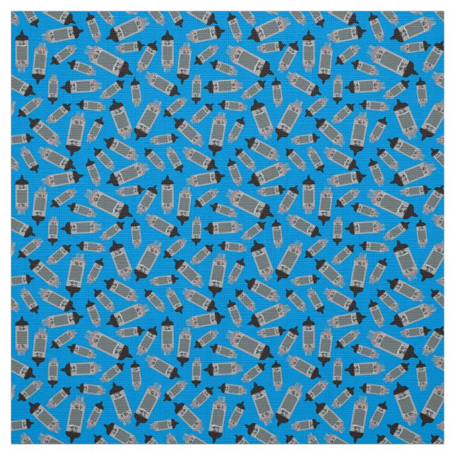 Vakuum Tubes Radio Buff Stoff (Muster)