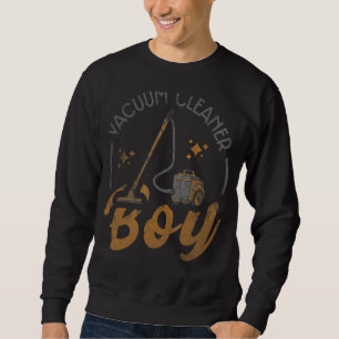 Vakuumreiniger Junge Coole Reinigung Sweatshirt