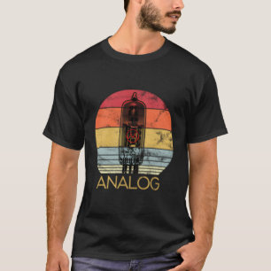 Vakuumröhre analoge Audioleistung Amp Hi-Fi oder G T-Shirt