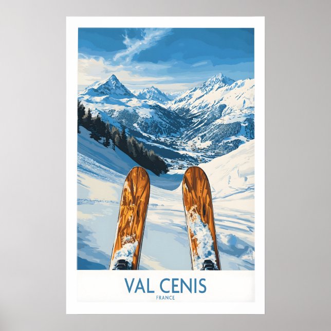 Val Cenis Frankreich Poster 1 (Vorne)