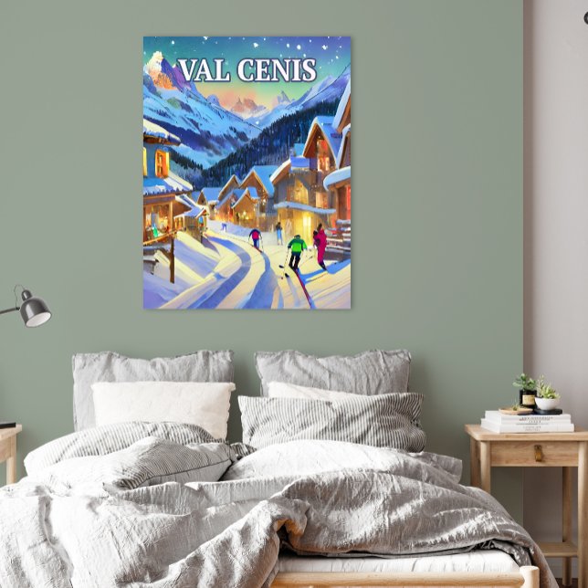 Val Cenis: Smaragd des Alpes, Seenia Hivernale Poster (Von Creator hochgeladen)