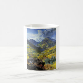 Val d'Aosta (Majestic Italia Alpine Landschaft) Kaffeetasse