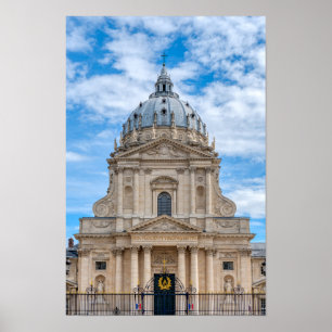 Val-de-Grace-Kirche und Militärlazarett in Paris Poster