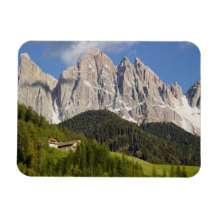 Val di Funes, Villnosstal, Dolomiten, Italien Magnet