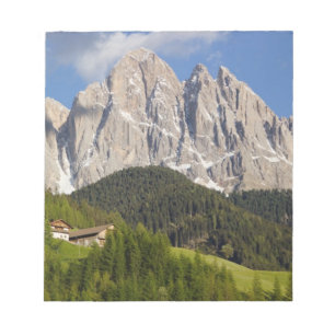 Val di Funes, Villnosstal, Dolomiten, Italien Notizblock