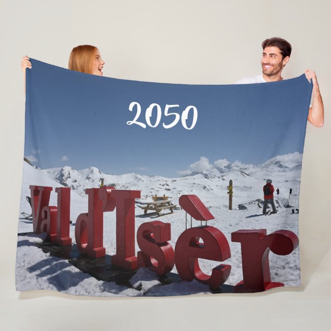 Val d'Isere Fleece-Decke Fleecedecke (Beispiel)