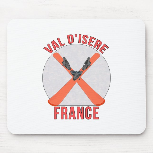 Val d'Isere, Frankreich Mousepad (Vorne)