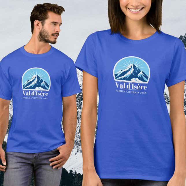 Val d'Isère Frankreich Savoie Vanoise T - Shirt (Von Creator hochgeladen)