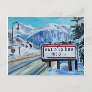 Val d'Isère Postkarte