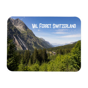 Val Ferret im Wallis, Schweiz Magnet