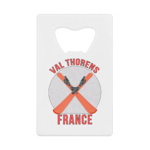 Val Thorens, Frankreich Geldbeutel Flaschenöffner