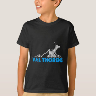 Val Thorens Ski Snowboarden Frankreich Resort Dist T-Shirt