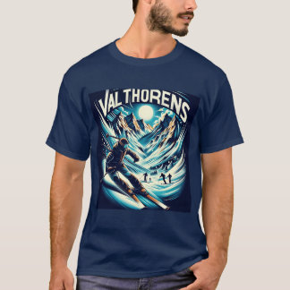 Val Thorens Skifahren & Snowboarden T-Shirt
