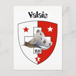Valais Suisse / Wallis Schweiz Postkarte