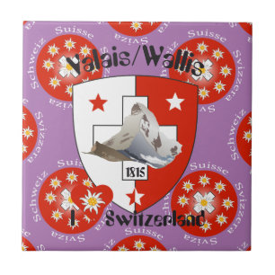 Valais / Wallis Schweiz Fliese