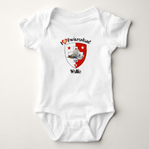 Valais / Wallis Schweiz-Suisse Kinder Body Baby St Strampler