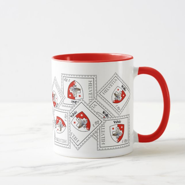 Valais - Wallis Suisse / Schweiz Tasse (Rechts)