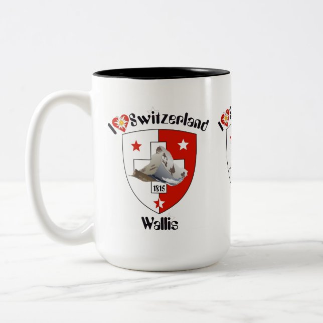 Valais / Wallis Tasse (Links)