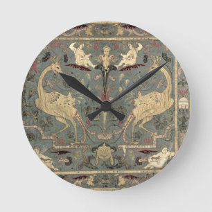 Valance of Renaissance design, 17th century (silk) Runde Wanduhr