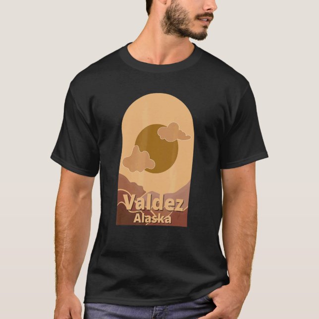 Valdez AK Wald Wandern T-Shirt (Vorderseite)