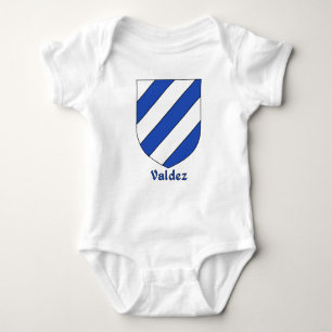 Valdez Family Shield Baby Strampler