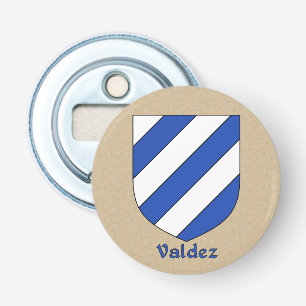 Valdez Historischer Waffenschild Flaschenöffner