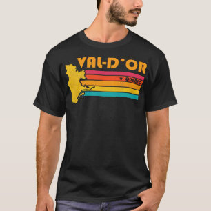 ValdOr Quebec Kanada Vintag gestörtes Souvenir 2 T-Shirt
